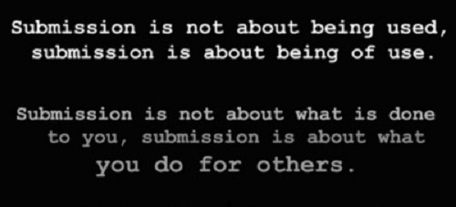 Sometimes Submission Means Standing Up Instead of Kneeling