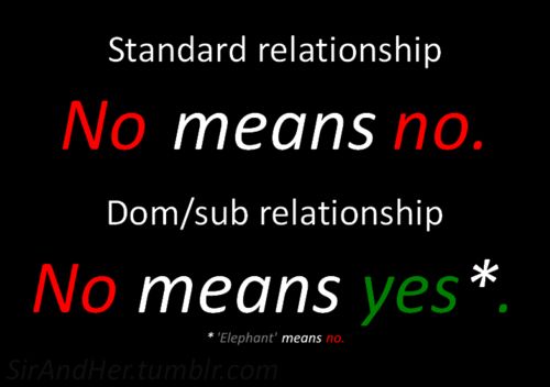 no means yes