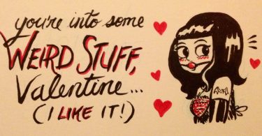 valentine card by Kate or Die!