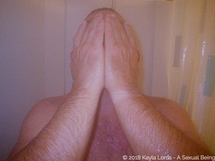 my perspective of John Brownstone in the shower