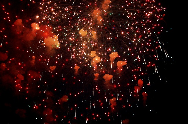 fireworks as short burst of pleasure
