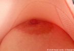 my boob in a peachy sportsbra